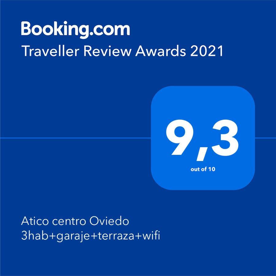 Apartament Atico centro Oviedo 3hab+garaje+terraza+wifi Zewnętrze zdjęcie
